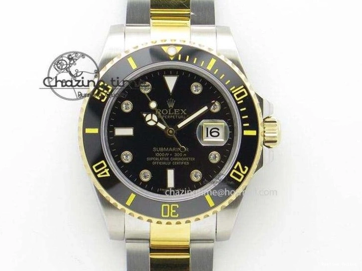 1219 Submariner Phantomlab Transparent KZF Best Edition Blue Fruit Dial on White Rubber Strap VR Classic 2563